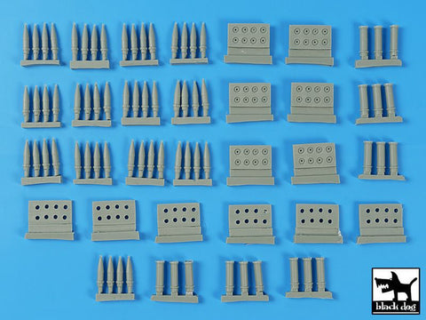 ブラックドッグ T35244 1/35 M109用155mm砲弾