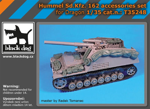 ブラックドッグ T35248 1/35 Sd.Kfz 162 フンメル アクセサリーセット (ドラゴン用）