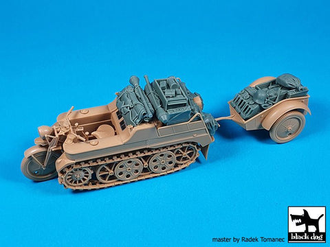 ブラックドッグ T35262 1/35 ドイツ Sd.Kfz 2 ケッテンクラート アクセサリーセット(タミヤ用)