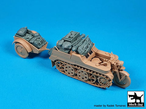 ブラックドッグ T35262 1/35 ドイツ Sd.Kfz 2 ケッテンクラート アクセサリーセット(タミヤ用)
