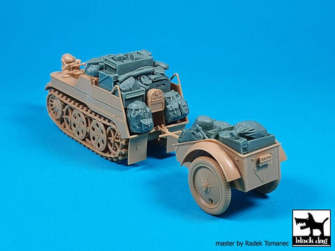 ブラックドッグ T35262 1/35 ドイツ Sd.Kfz 2 ケッテンクラート アクセサリーセット(タミヤ用)