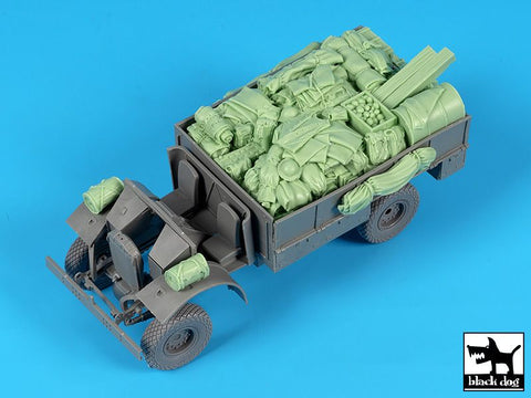 ブラックドッグ T35263 1/35 LRDG F30 パトロールトラックアクセサリーセット(サンダーモデル用)