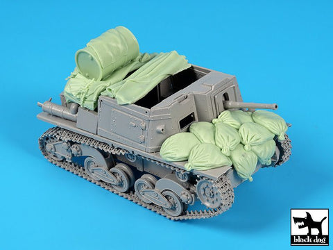 ブラックドッグ T35264 1/35 セモベンテ L 40 da 47/32 アクセサリーセット(イタレリ用)
