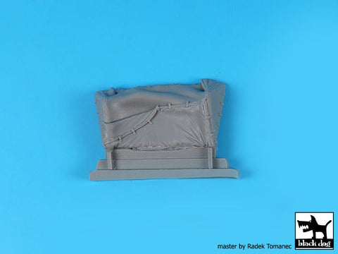 ブラックドッグ T35267 1/35 SU-76 キャンバスカバー(ズベズダ用)