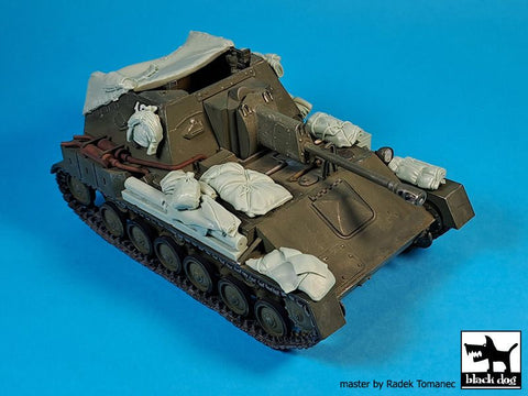 ブラックドッグ T35268 1/35 SU-76 アクセサリーセット(ズベズダ用)