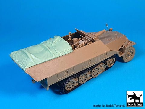 ブラックドッグ T35269 1/35 Sd,Kfz 251 /9 D型 キャンバス (タミヤ用)