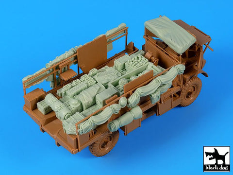 ブラックドッグ T35277 1/35 ベッドフォード QL 中型トラックアクセサリーセット (イタレリ用)