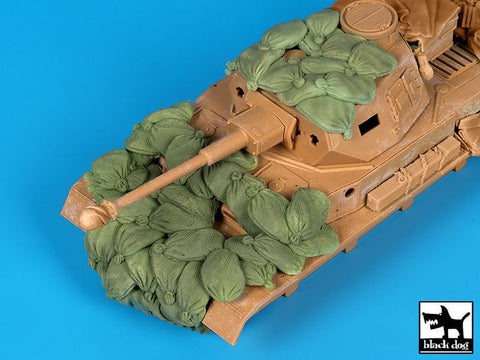 ブラックドッグ T35281 1/35 IV号戦車 サンドバッグアーマー (タミヤ用)