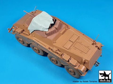 ブラックドッグ T35287 1/35 Sd.Kfz. 234/1 キャンバス No.2  (イタレリ用)