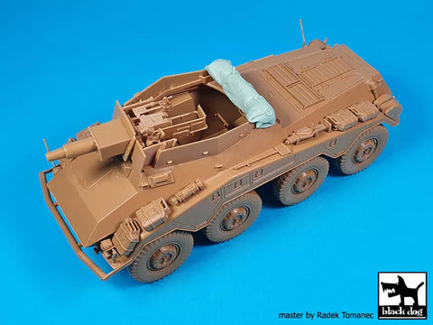 ブラックドッグ T35290 1/35 Sd.Kfz. 234/3 キャンバス No.2 (イタレリ用)