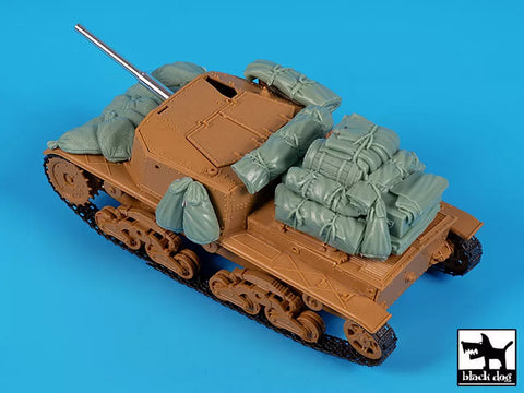 ブラックドッグ T35292 1/35 セモベンテ M42 アクセサリーセット (イタレリ用)