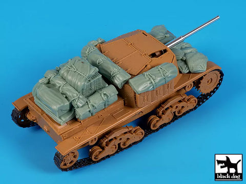 ブラックドッグ T35292 1/35 セモベンテ M42 アクセサリーセット (イタレリ用)