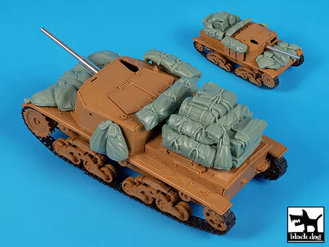 ブラックドッグ T35292 1/35 セモベンテ M42 アクセサリーセット (イタレリ用)