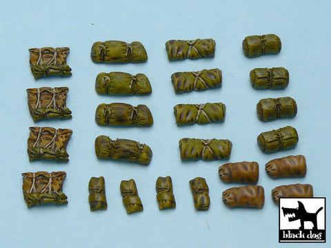 ブラックドッグ T48018 1/48 テント＆寝袋セット#1