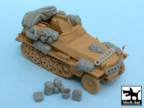 ブラックドッグ T48022 1/48 ドイツ Sd.Kfz.250ハーフトラック アクセサリーセット