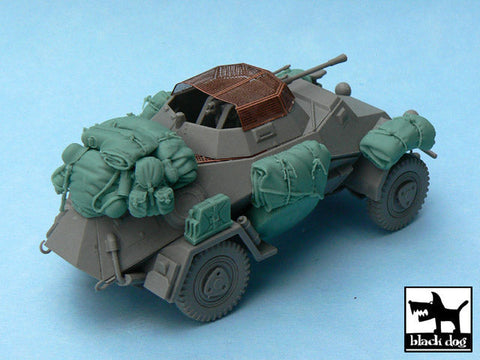 ブラックドッグ T48028 1/48 ドイツ Sd.Kfz222装甲車 アクセサリーセット