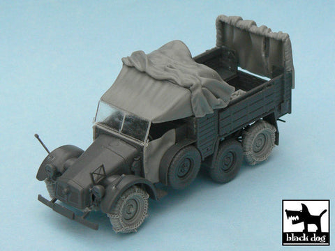 ブラックドッグ T48039 1/48 ドイツ クルップ・プロッツェ アクセサリーセット