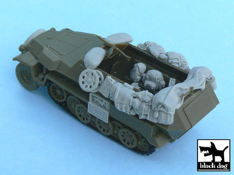 ブラックドッグ T48055 1/48 ドイツ Sd.Kfz251/1C型ハーフトラック アクセサリーセット