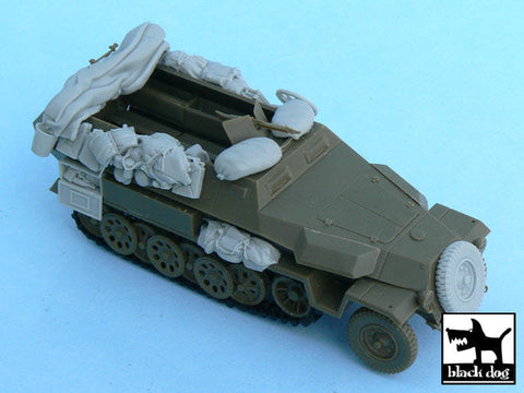 ブラックドッグ T48055 1/48 ドイツ Sd.Kfz251/1C型ハーフトラック アクセサリーセット