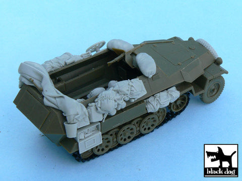ブラックドッグ T48055 1/48 ドイツ Sd.Kfz251/1C型ハーフトラック アクセサリーセット