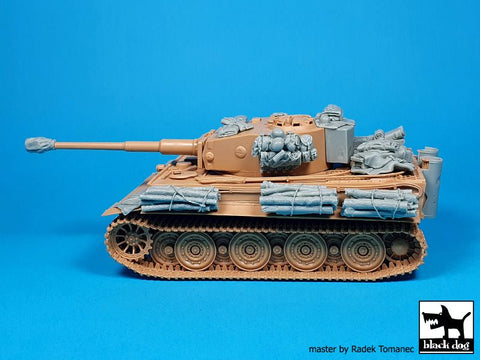 ブラックドッグ T48071  1/48 ドイツ タイガー I アクセサリーセット (タミヤ用)