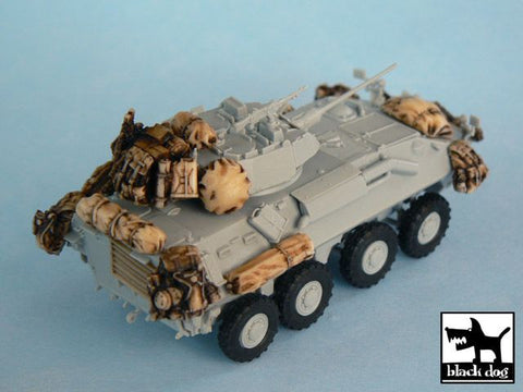 ブラックドッグ T72001 1/72 LAV 25 イラク戦争 （ トランぺッター 07268用 17 レジンパーツ）