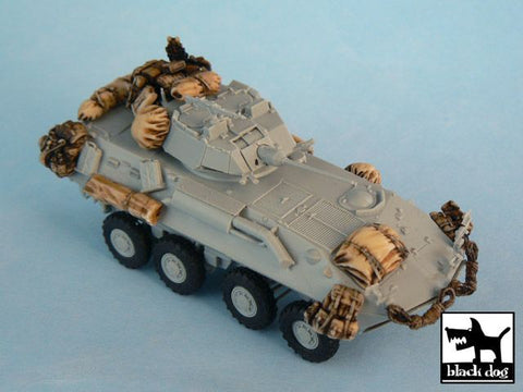 ブラックドッグ T72001 1/72 LAV 25 イラク戦争 （ トランぺッター 07268用 17 レジンパーツ）