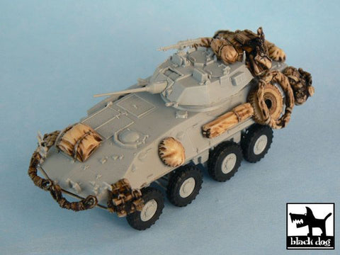 ブラックドッグ T72001 1/72 LAV 25 イラク戦争 （ トランぺッター 07268用 17 レジンパーツ）