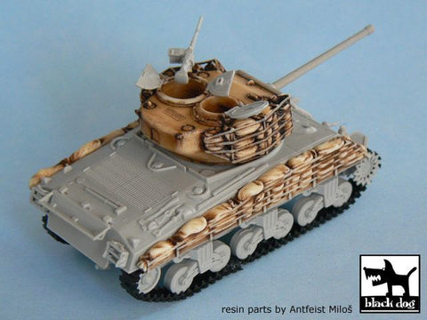 ブラックドッグ T72008 1/72 M4A3 サンドバッグ （ ドラゴン 7213用，6 レジンパーツ）