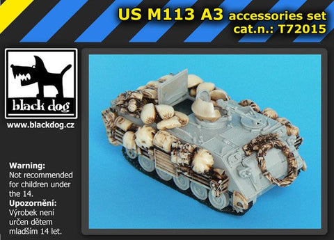 ブラックドッグ T72015 1/72 アメリカ M113 A3 （ トランぺッター用）