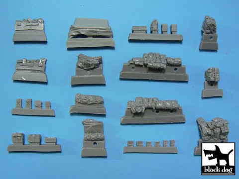 ブラックドッグ T72016 1/72 M3 ハーフトラック+水陸両用車 （ トランぺッター用）