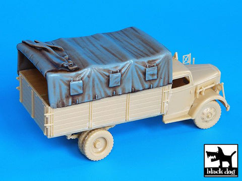 ブラックドッグ T72019 1/72 オペルブリッツ用キャンバス （ アカデミー用）