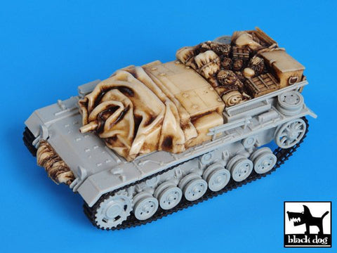ブラックドッグ T72020 1/72 III号突撃砲 E型 アクセサリーセット （ トランぺッター用）