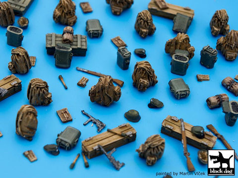 ブラックドッグ T72033 1/72 ドイツ軍 WWII 装備品