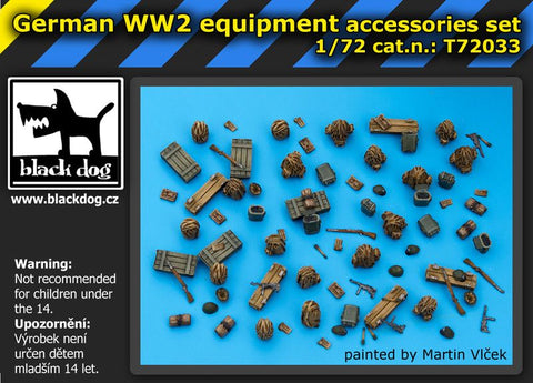 ブラックドッグ T72033 1/72 ドイツ軍 WWII 装備品