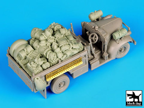 ブラックドッグ T72039 1/72 ブリティッシュ シボレー 30CWT アクセサリーセット （ ドラゴン用）