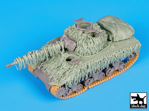 ブラックドッグ T72043 1/72 イギリス軍 シャーマン ヘシアンテープ・カモフラージュセット （ ドラゴン用）