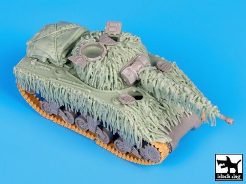 ブラックドッグ T72043 1/72 イギリス軍 シャーマン ヘシアンテープ・カモフラージュセット （ ドラゴン用）