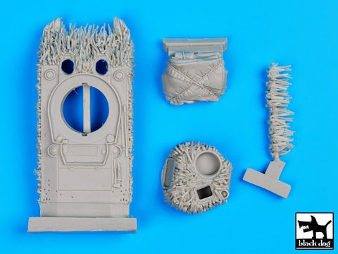 ブラックドッグ T72043 1/72 イギリス軍 シャーマン ヘシアンテープ・カモフラージュセット （ ドラゴン用）