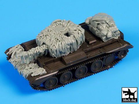 ブラックドッグ T72049 1/72 クロムウェル ヘシアンテープ カモフラージュネット （ レベル用）