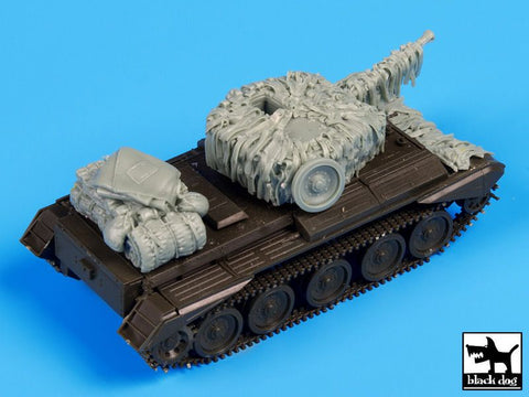 ブラックドッグ T72049 1/72 クロムウェル ヘシアンテープ カモフラージュネット （ レベル用）
