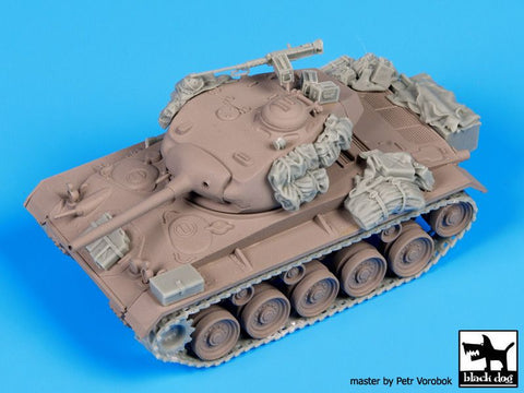 ブラックドッグ T72050 1/72 M24チャーフィー アクセサリーセット （ ハセガワ用）