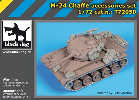 ブラックドッグ T72050 1/72 M24チャーフィー アクセサリーセット （ ハセガワ用）