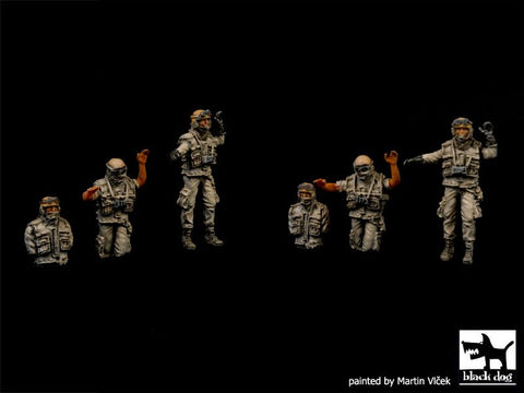 ブラックドッグ T72051 1/72 現用 アメリカ 戦車 クルー