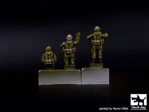 ブラックドッグ T72052 1/72 イスラエル軍 戦車 クルー