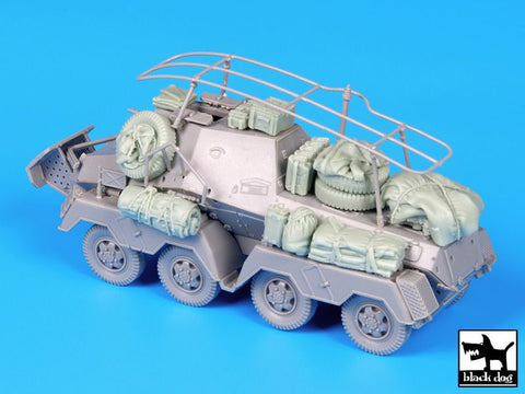 ブラックドッグ T72058 1/72 Sd Kfz 263 アクセサリーセット （ ドラゴン用）