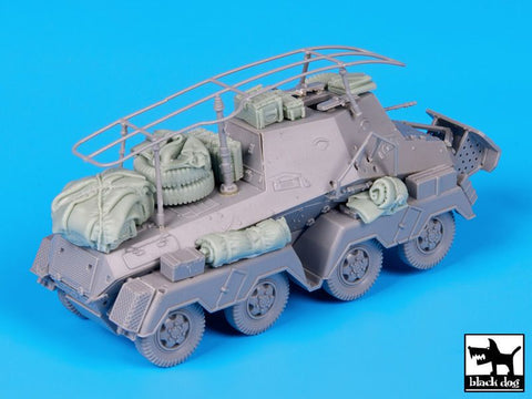 ブラックドッグ T72058 1/72 Sd Kfz 263 アクセサリーセット （ ドラゴン用）