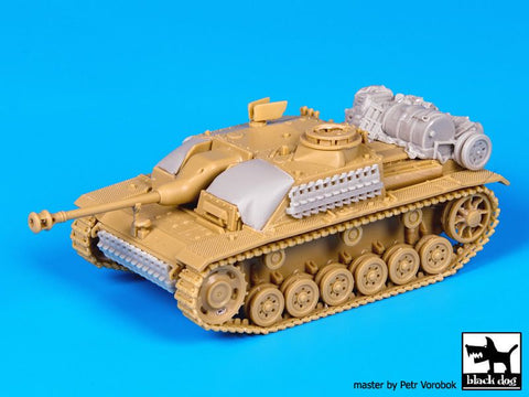 ブラックドッグ T72059 1/72 III号突撃砲 アクセサリーセット （ レベル用）