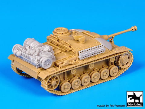 ブラックドッグ T72059 1/72 III号突撃砲 アクセサリーセット （ レベル用）