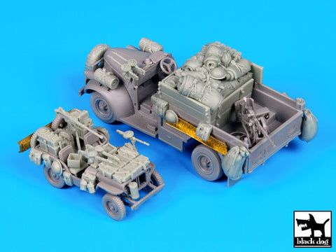 ブラックドッグ T72065 1/72 ブリティッシュ SAS ジープ - シボレー SAS （ ドラゴン用）